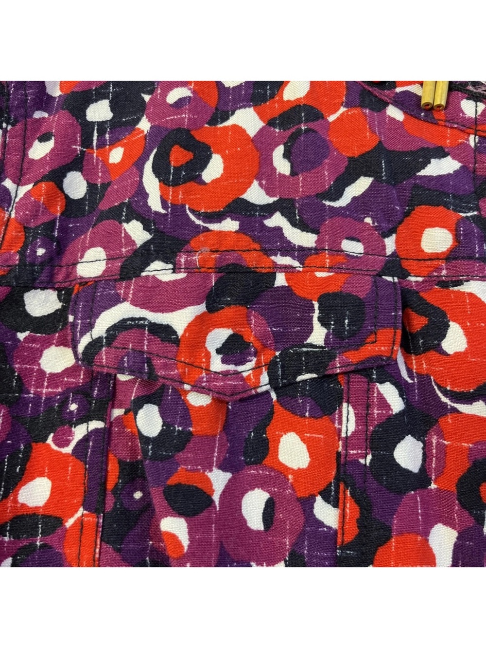 Ruby Rd. Red & Purple Floral Beaded Jacket - Picture 7 of 16